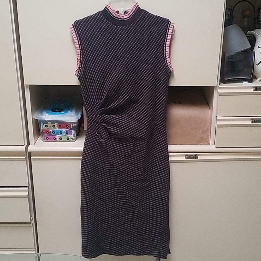 Kay Unger midi knit sweater dress size 4